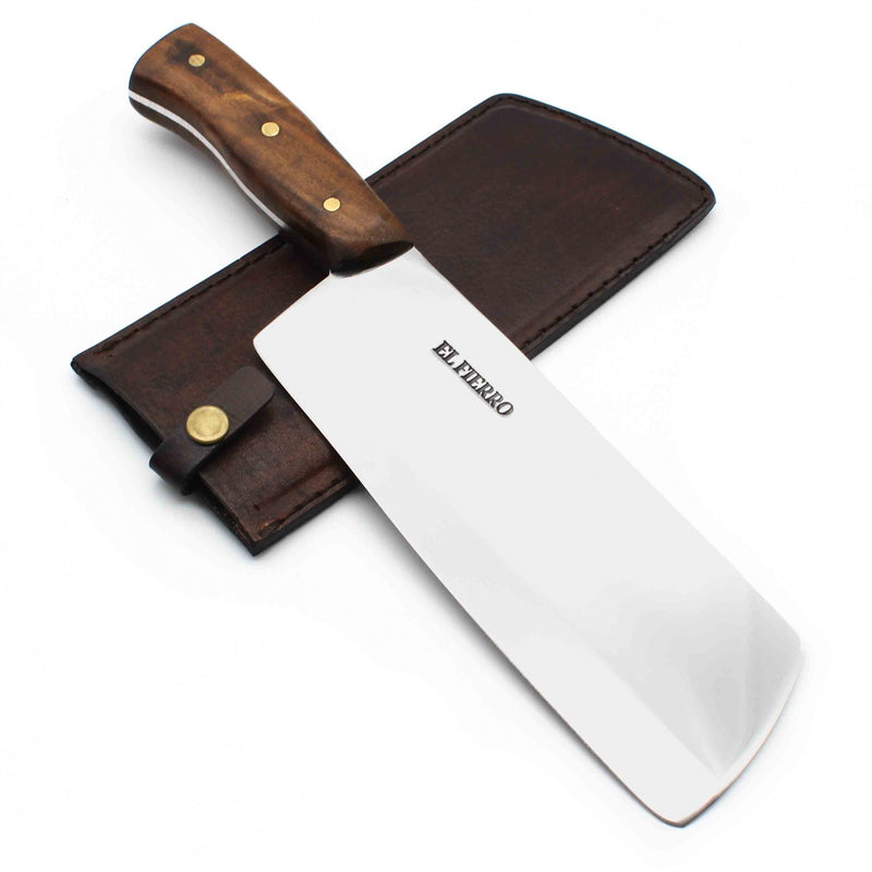 El Fierro 8'' Handmade Stainless Steel Cleaver