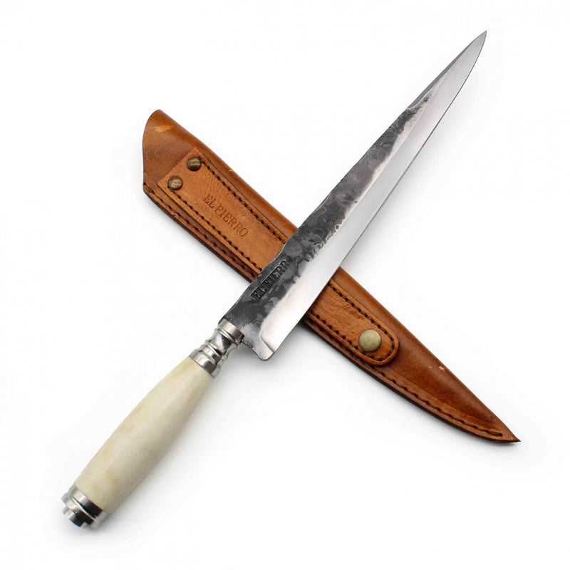 El Fierro 10'' Bone Handle Premium  Knife