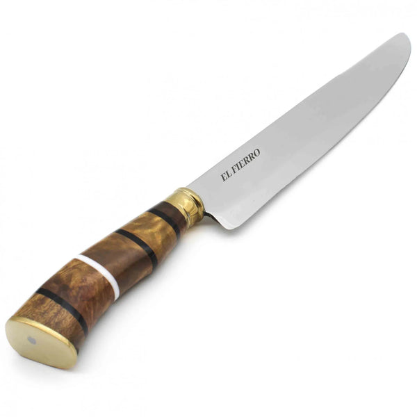 El Fierro 10'' Handmade Stainless Steel Knife and Fork Trident
